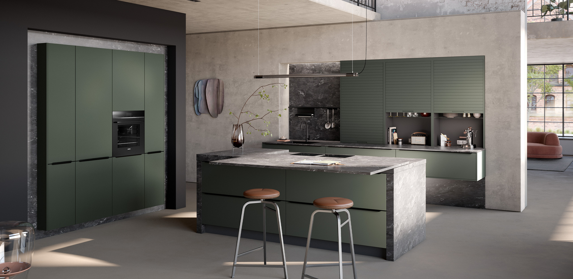 AV 5015 Olivgrün metallic