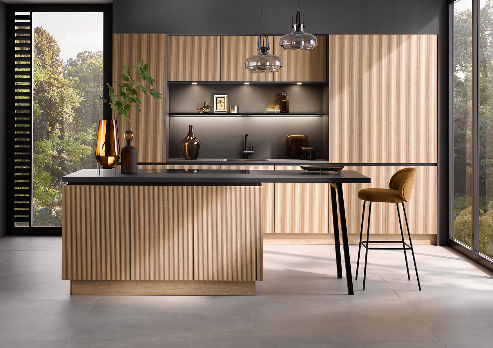 AV 6023-GL Eiche-elegant