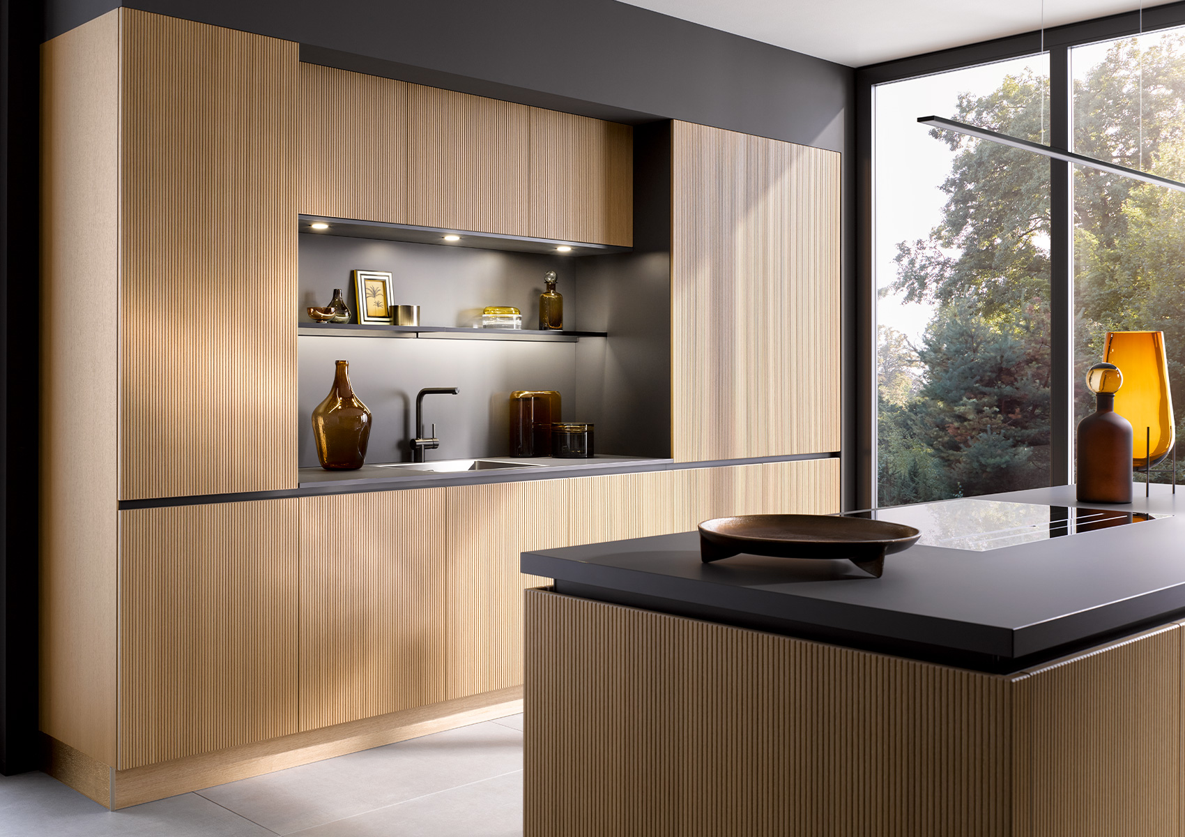 AV 6023-GL Eiche-elegant