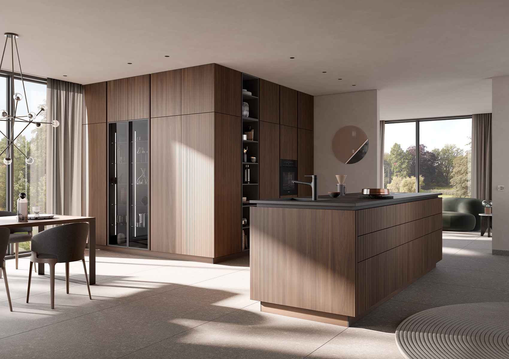 AV 6023-GL Nussbaum-elegant