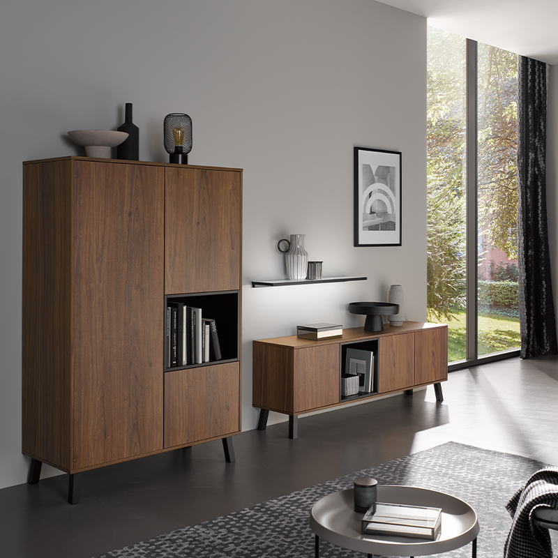 AV 6082-GL Nussbaum-elegant
