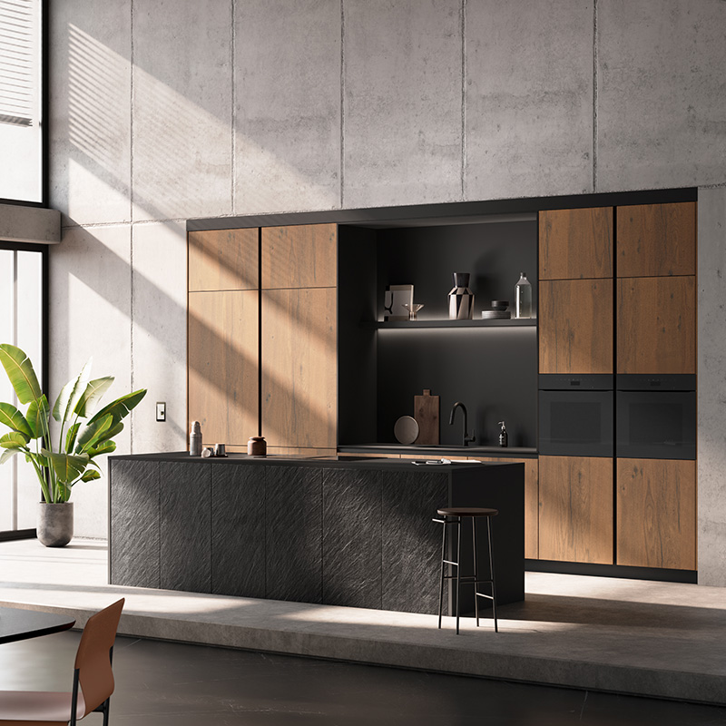 AV 7030-GL Black-star | AV 6082-GL Wildeiche-nougat